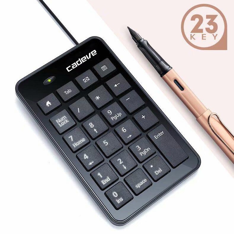 Kaidiwei 670 numeric keypad notebook usb external numeric keyboard mini financial keypad