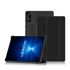適用2025連想救助者y 700四世代保護カバーゲームタブレット8.8インチ三つ折りスタンドカバー