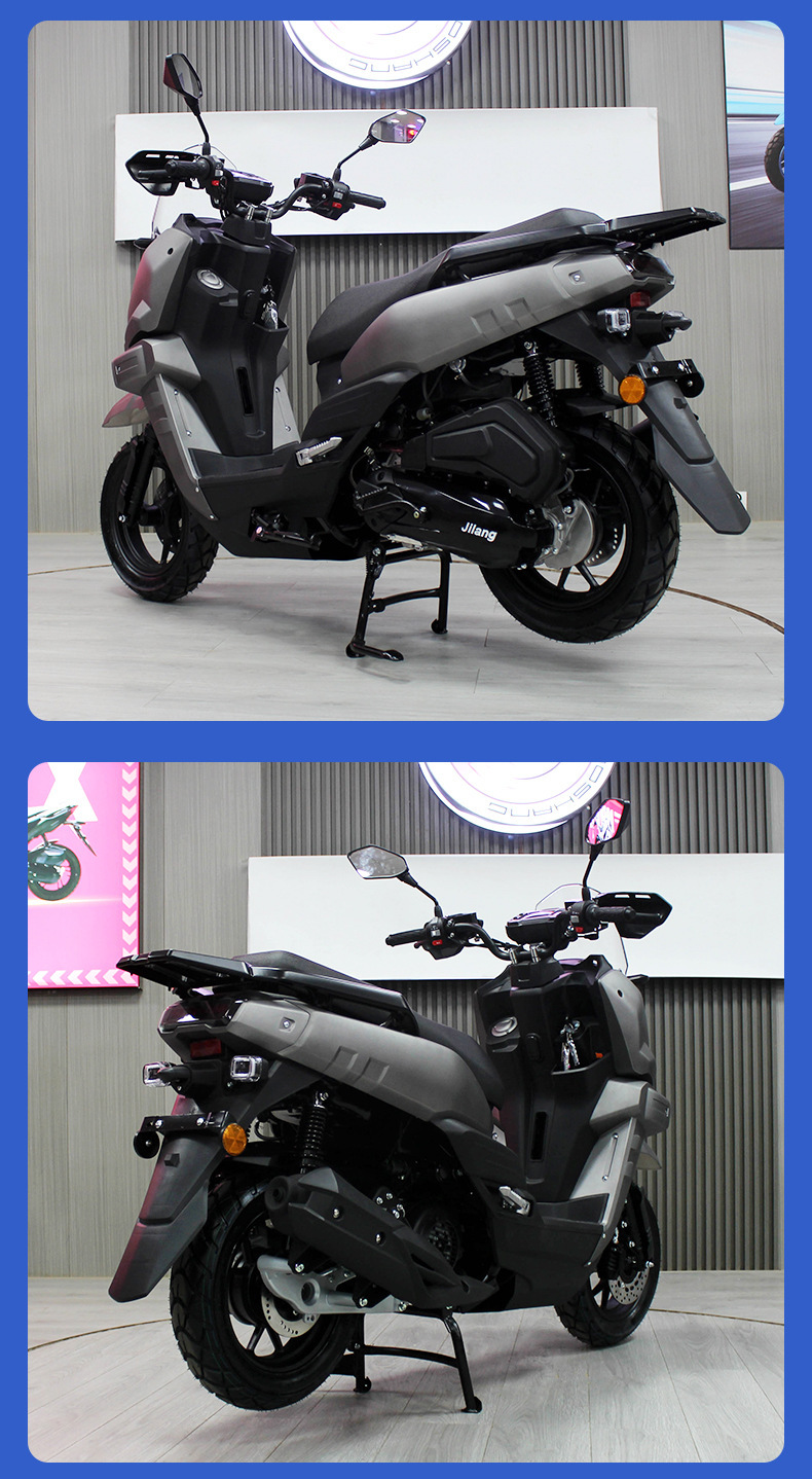 Jilang Tank-Style Two-Wheeled Motorcycle 150Cc Adult Men's and Women's Pedal Climbing Motorcycle Wholesale