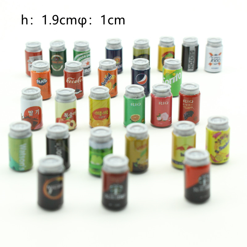 dollhouse miniatures΢��ʳ��diyģ�ͷ����������Ͱװ�������