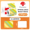 Square laser gold 40*30mm-230 pictures