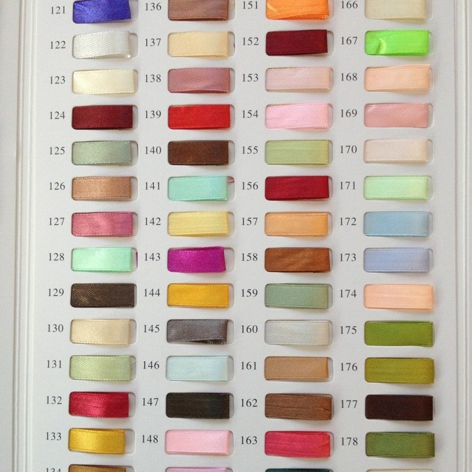 2,5 cm cinta embalaje de regalo cinta de poliéster decoración de la torta de boda vendaje al por mayor