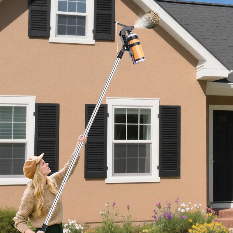 Varilla de extensión para pulverizador de aerosol, extensible y ajustable, soporte para pulverizador, adaptador de varilla de extensión para aerosol transfronterizo