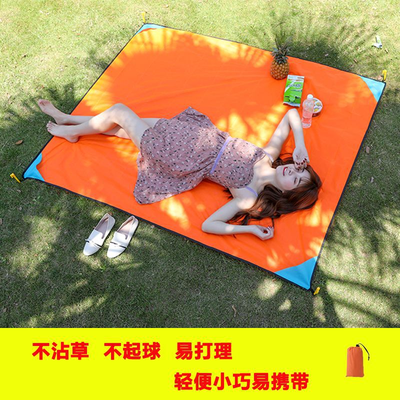 アウトドアオックスフォード布ピクニックマットins風子供遠足日本式公園携帯マット坪ビーチマット|undefined