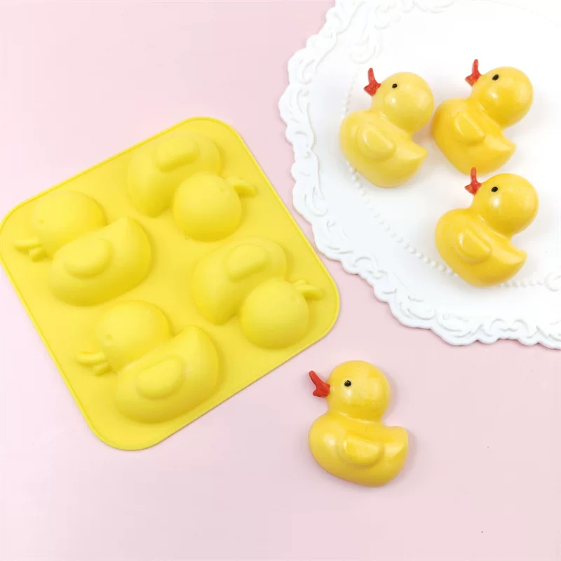 B.Duck, silicone mold, small doll, DIY