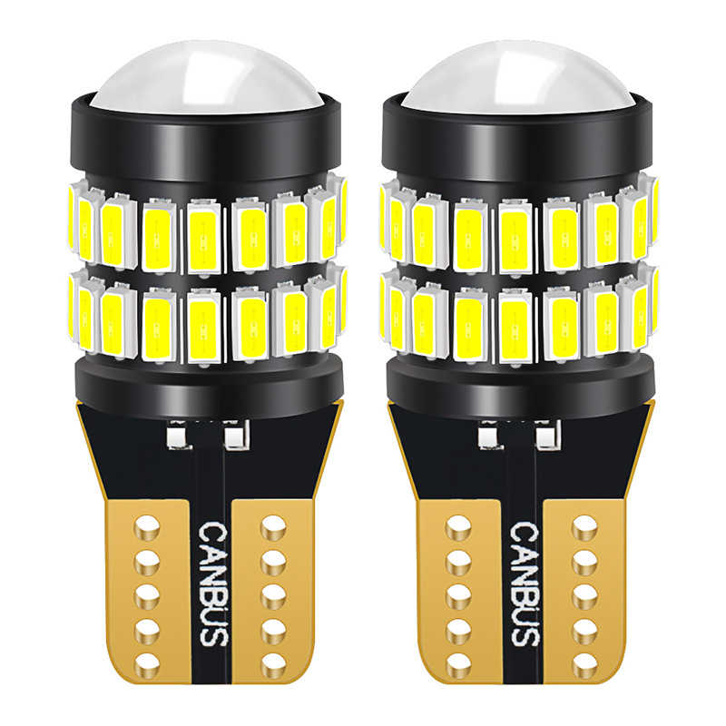 Fábrica de producción de luz de ancho LED T10 resaltado decodificación sin electrodo 10 - 48V lámpara de instrumentos de placa de enchufe especial para camiones grandes 5W