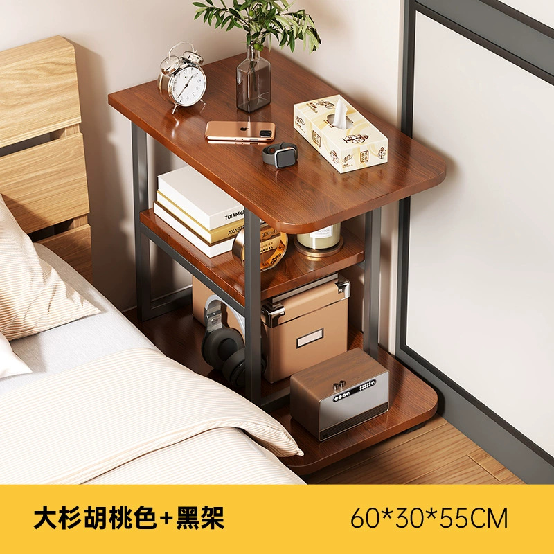 Tabernita de cabecera estante de piso pequeño gabinete lateral sala de estar recarga inalámbrica dormitorio red simple sofá moderno tablero lateral
