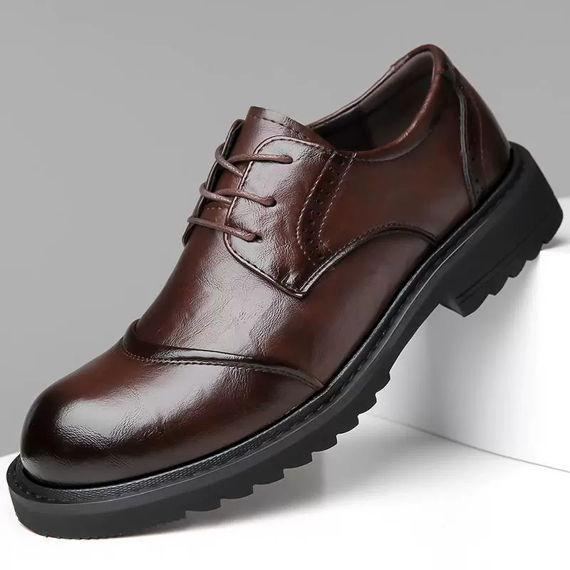 Флоусон Фабрика Прямые продажи Мужская обувь Бизнес Платная кожаная обувь
