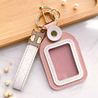 Electric vehicle key cover shell – for Aima Yadi Electric Vehicle - hand-rope-style-pink