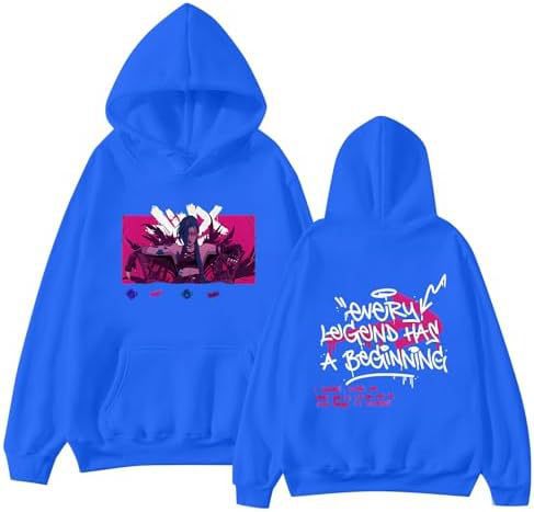 Sudadera transfronteriza AliExpress Arcane jinx Hoodie Novelty Graphic Long Sleeve