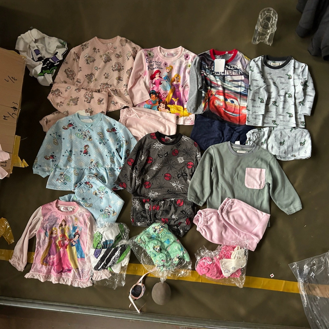 Exportación japonesa primavera, verano y otoño ropa para el hogar 2 piezas set manga corta larga set belleza Minnie Spiderman