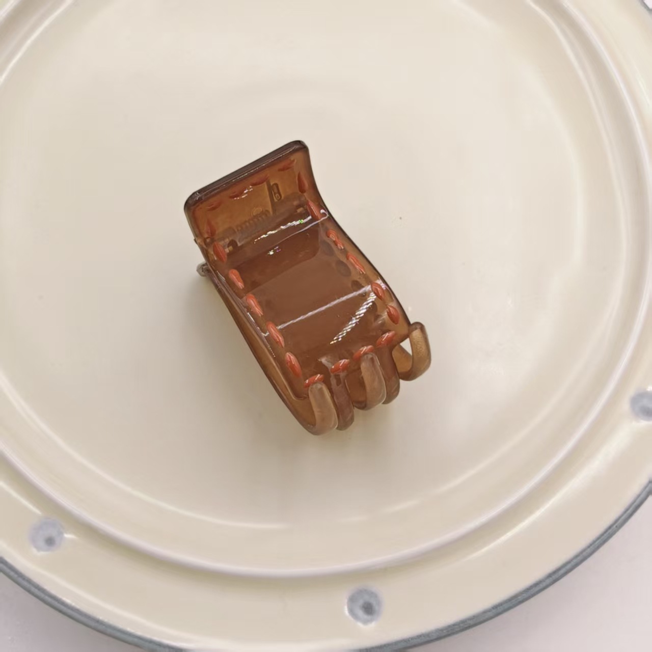 Pinza tipo tiburón extra grande de 13 cm, elegante y resistente