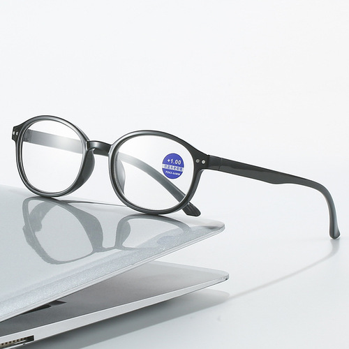 Xiaohongshu anti-blue light reading glasses for women, high-definition, ultra-light, fashionable, high-end reading glasses for street stalls, wholesale old light