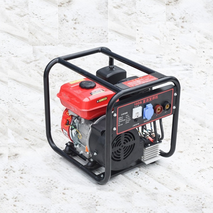 山东工厂现货柴油汽油发电电焊一体机 框架式焊机 220V发电机