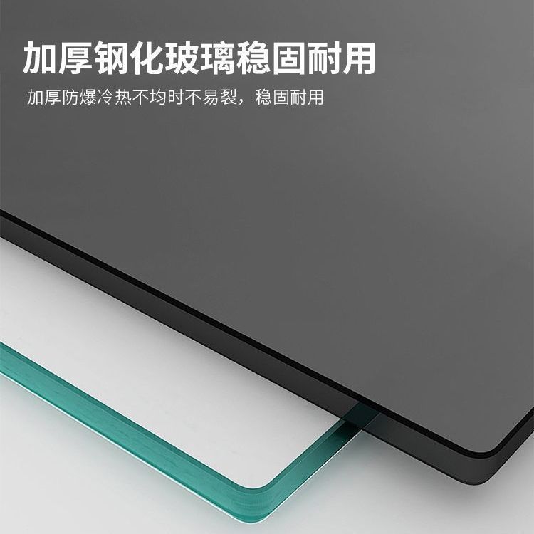 设计师款小钢化玻璃茶几现代简约小户型客厅轻奢边几圆形透明桌子|undefined