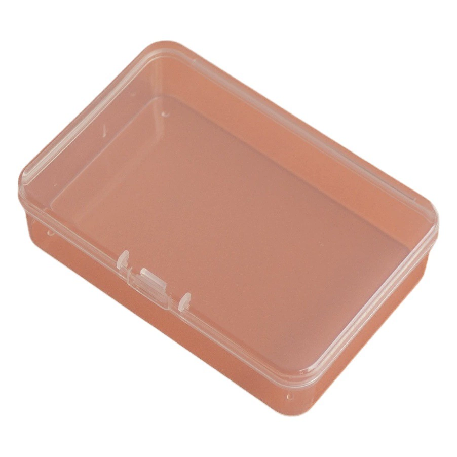 Прямоугольный прозрачный ящик для хранения ювелирных изделий pp пластиковый ящик для хранения DIY ногтей упаковка коробка детали оборудования