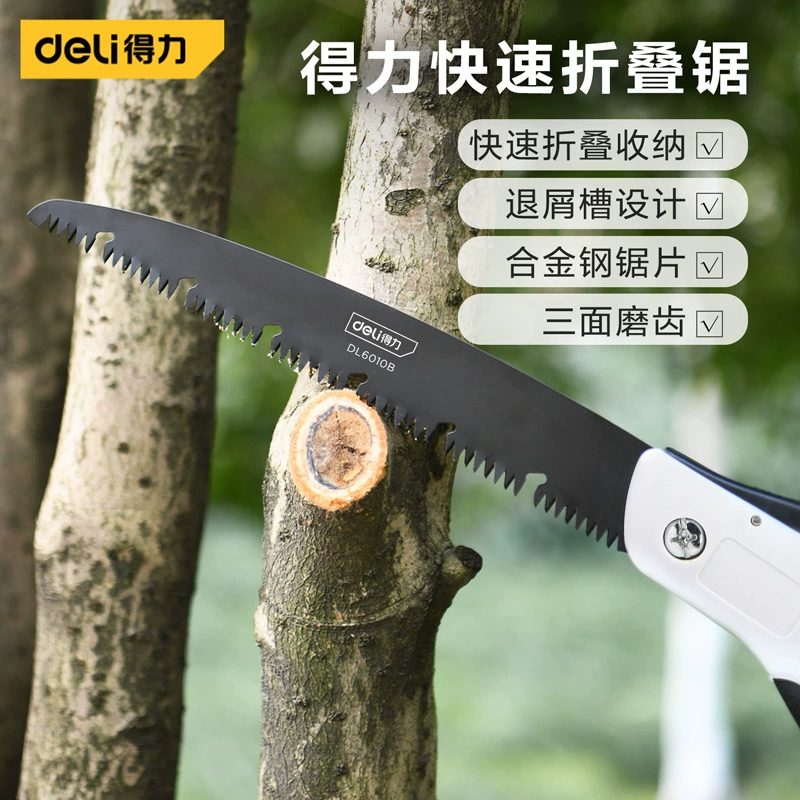 Авторизованная фирменная складная пила Deli/Deli 10inch против перхоти DL6010B DL6009 DL 580603