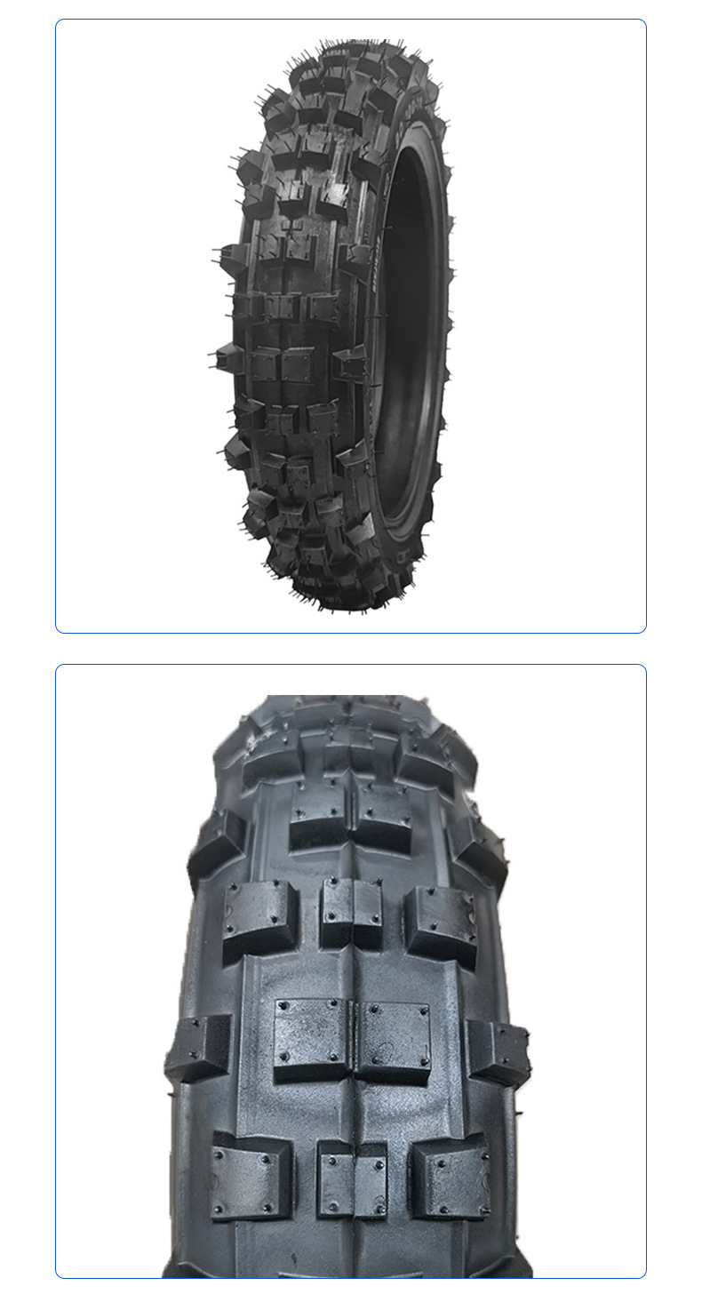 Off-Road Motorcycle Accessories Xiaogao Sai Deep Tooth 3-10inch Inner and Outer Tire Motorcycle Tire Junkai