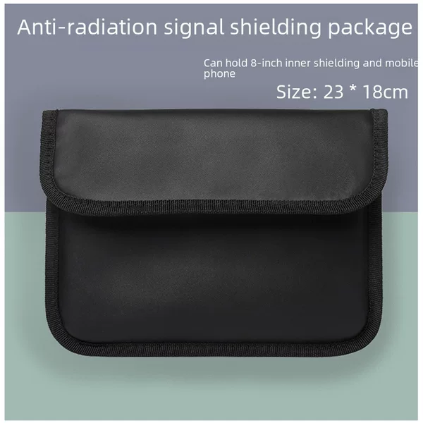 Tablet PC 7-inch 8-inch large-size mobile phone signal shielding bag anti-radiation multi-function anti-positioning anti-theft brush bag