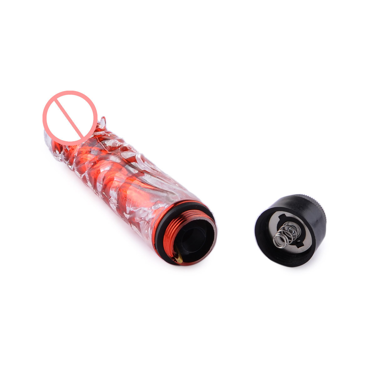Small Dragon-Beard Crystal Vibrator, TPE Single-Shock Massage Stick, Adult Toy — detail image 9