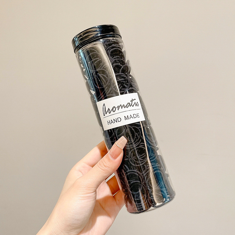 Banda de goma infantil pulgar anillo de cabello de cabello lindo cordón de cabello no daña cabello elástico para niñas atadas pelo banda de goma