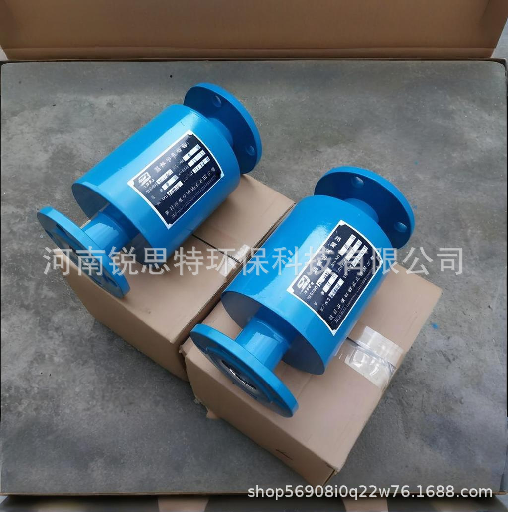 强磁水处理器 碳钢不锈钢管道法兰式永磁内磁水处理器 磁化除垢器