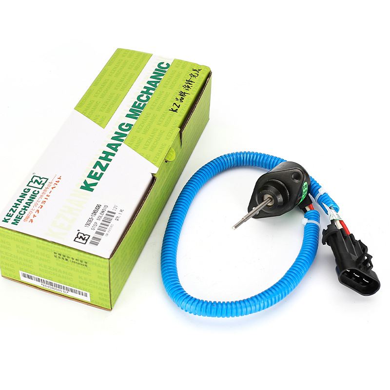 Excavadora interruptor de apagado válvula solenoide motor exterior Carter Hyundai Hitachi Komatsu Kubota Hitachi accesorios