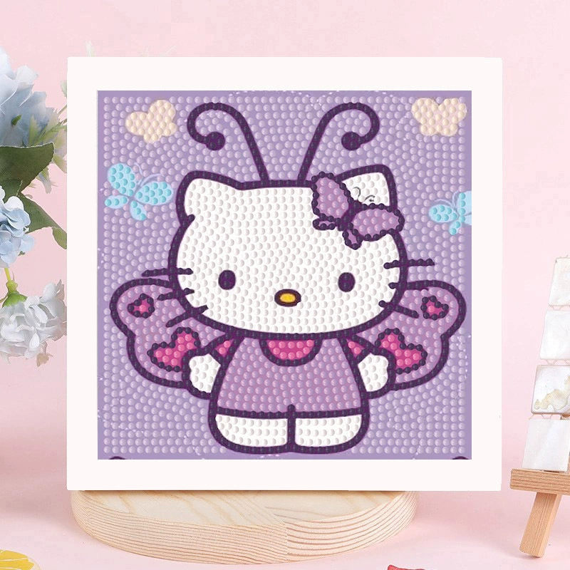 Мультяшная умная игрушка, DIY, новая коллекция, детское handmade diy, украшенная бриллиантами