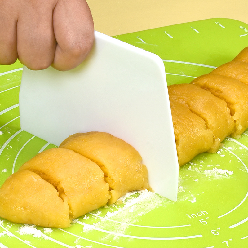 Raspador de plástico para hornear raspador cortador de fideos de silicona salchicha en polvo pastel crema herramienta para hornear de grado alimenticio cortador de fideos
