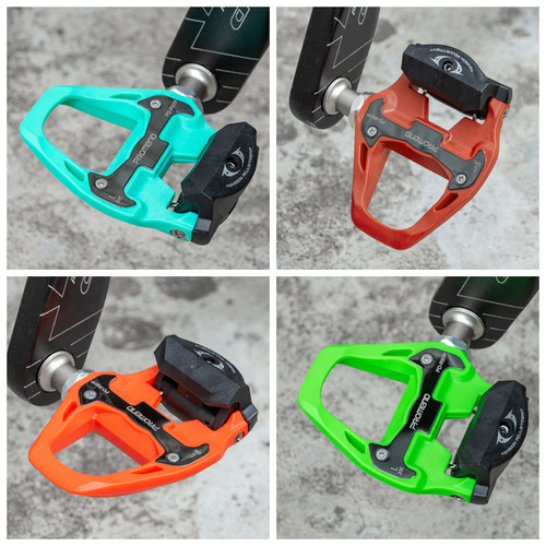 Economical nylon PROMEND bicycle lock pedal SHIMANO SPD self-locking bearing bearing road bike pedal