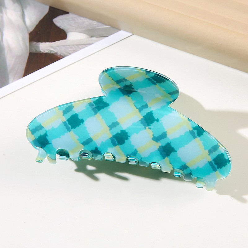 Elegant Style Elegant Women's Lattice PVC Hair Claws