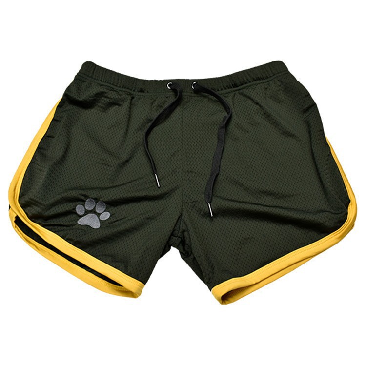 Pantalones cortos deportivos de verano para hombre, pantalones cortos ultrafinos informales para playa, de secado rápido, holgados, transpirables, para culturismo