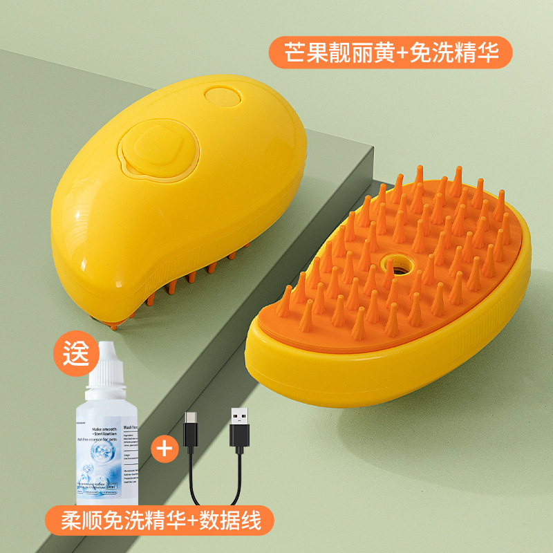 Peine de masaje en aerosol para mascotas