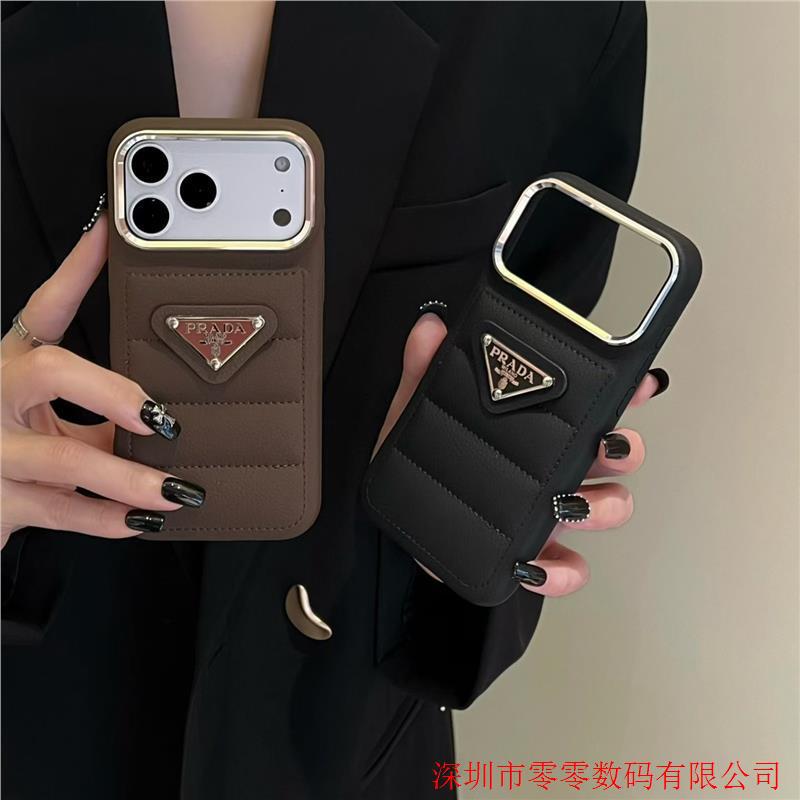 Fashionable Brand down Jacket Suitable for 17Promax Mobile Phone Case Iphone16Pro European and American New Anti-Fall 15Pro All-Inclusive Fashionable Brand down Jacket Suitable for 17Promax Mobile Phone Case Iphone16Pro European and American New Anti-Fall 15Pro All-Inclusive