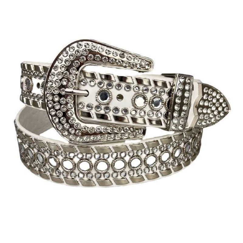 (Cross-border trading), diamond belt, set, punk style
