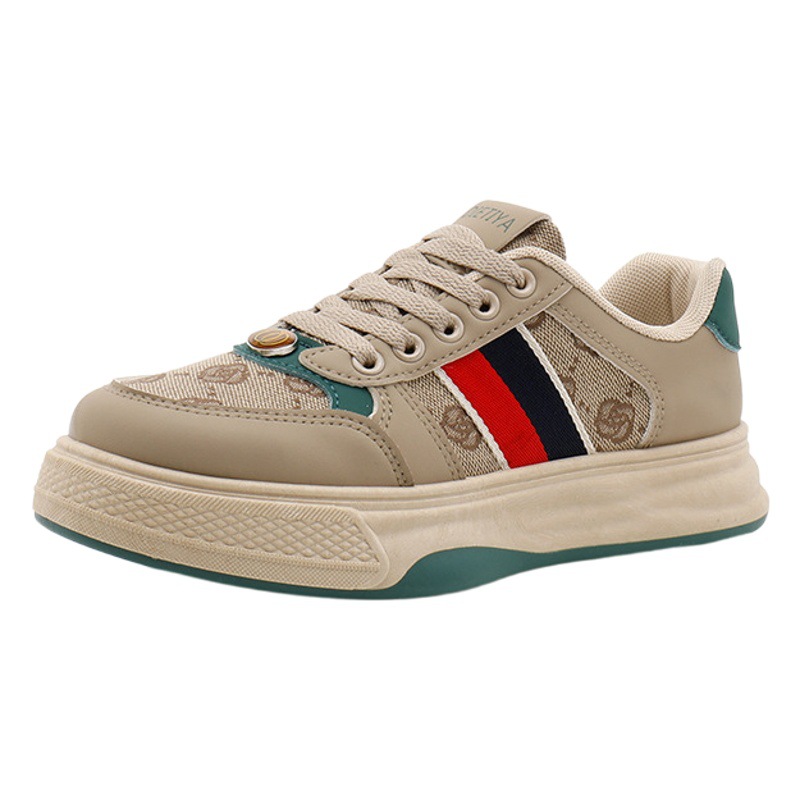 Zapatos de mujer Zapatillas de deporte casuales retro otoño plano TikTok mismos zapatos casuales zapatos de mujer cómodos zapatos de moda coreana al aire libre