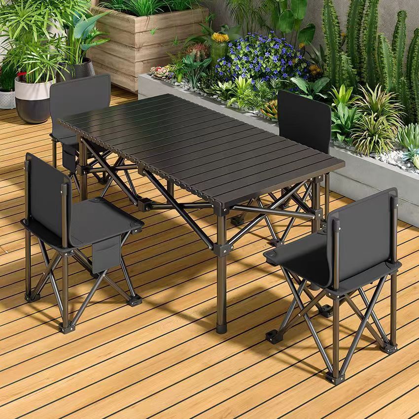 95cm 길이의 테이블 5종세트(블랙)