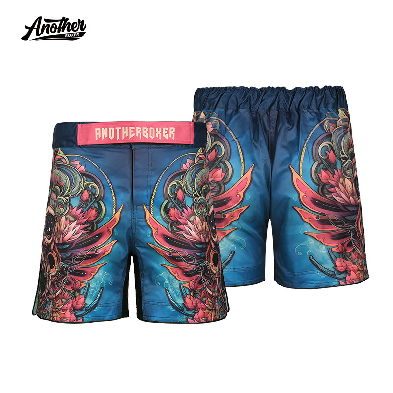 Anotherboxer New Flower Monster Mma Shorts Outdoor Sports Fighting Fitness Mixed Martial Arts Pants