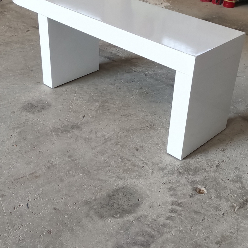 服装店中岛台展示桌鞋包花店中间摆放摆台流水台烤漆直播展示台