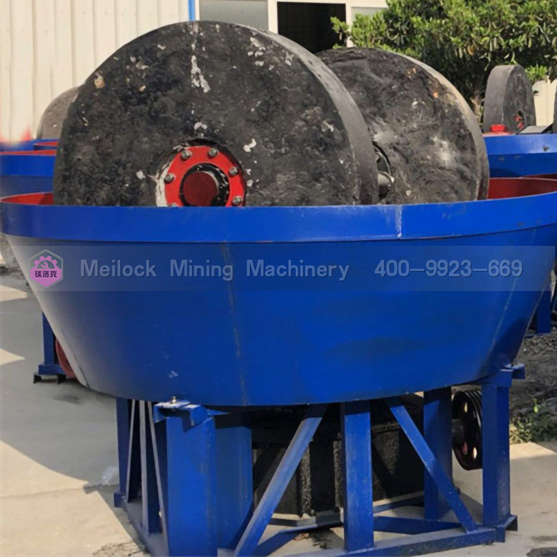 批发批发云南大型电动碾金机干湿两用 铅锌钨锡研磨 进料源头厂家