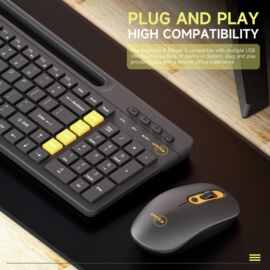 无线键盘鼠标2.4GHz传输只能节能技术男女键帽高颜值厂家直销