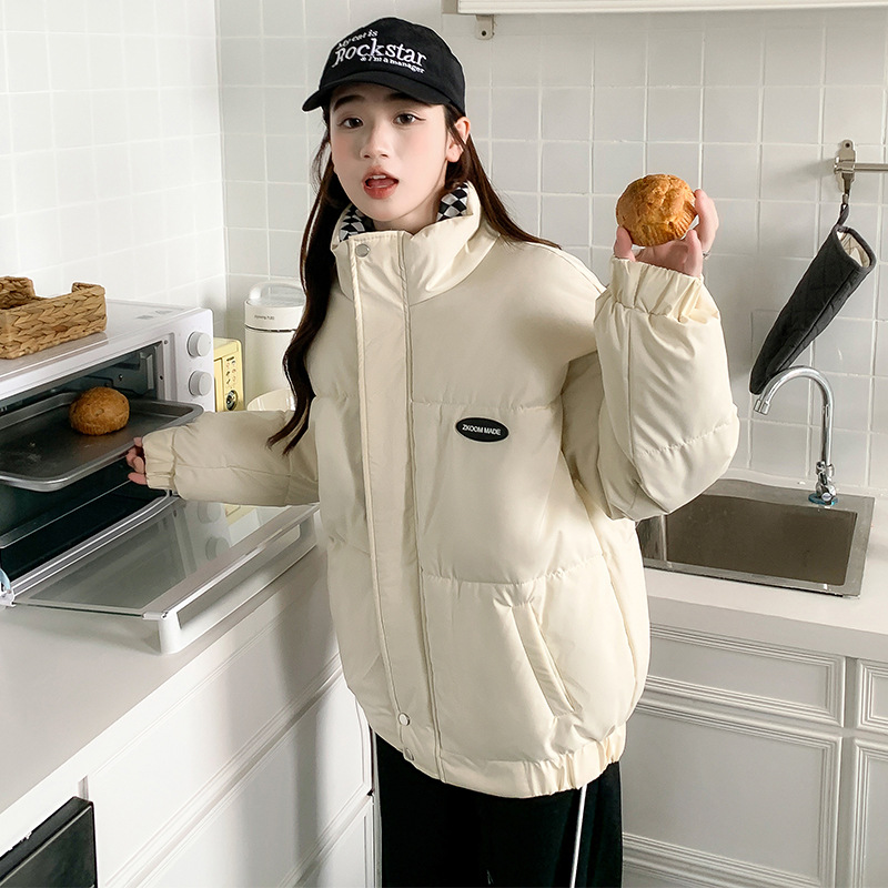 Chaqueta acolchada para mujer diseño coreano image 6