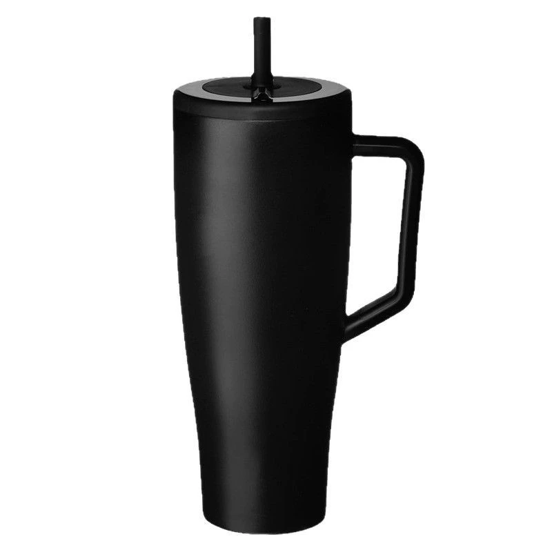 Кофейный дорожный термос с ручкой для дома, 40 oz, увеличенная толщина