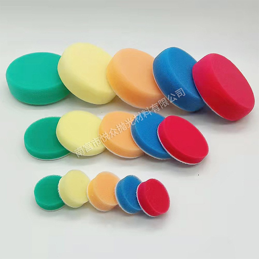 Set de pulido de coche 29 piezas placa de esponja autoadhesiva encerado y sellado de pintura