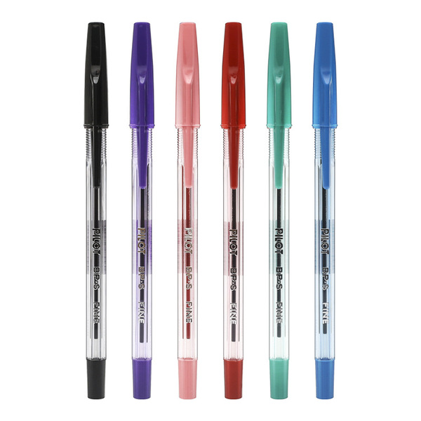 Japanese transparent ballpoint pen for students for office