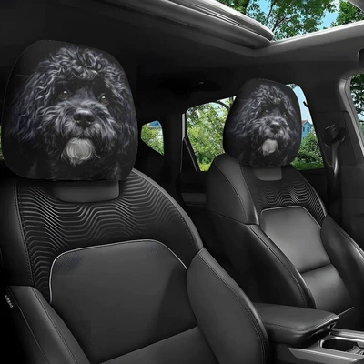 Covers for Cars, Various Quirky, Sürətlər qutusu və əl tormozu başlıqları - pet-cute-dog-2-pack