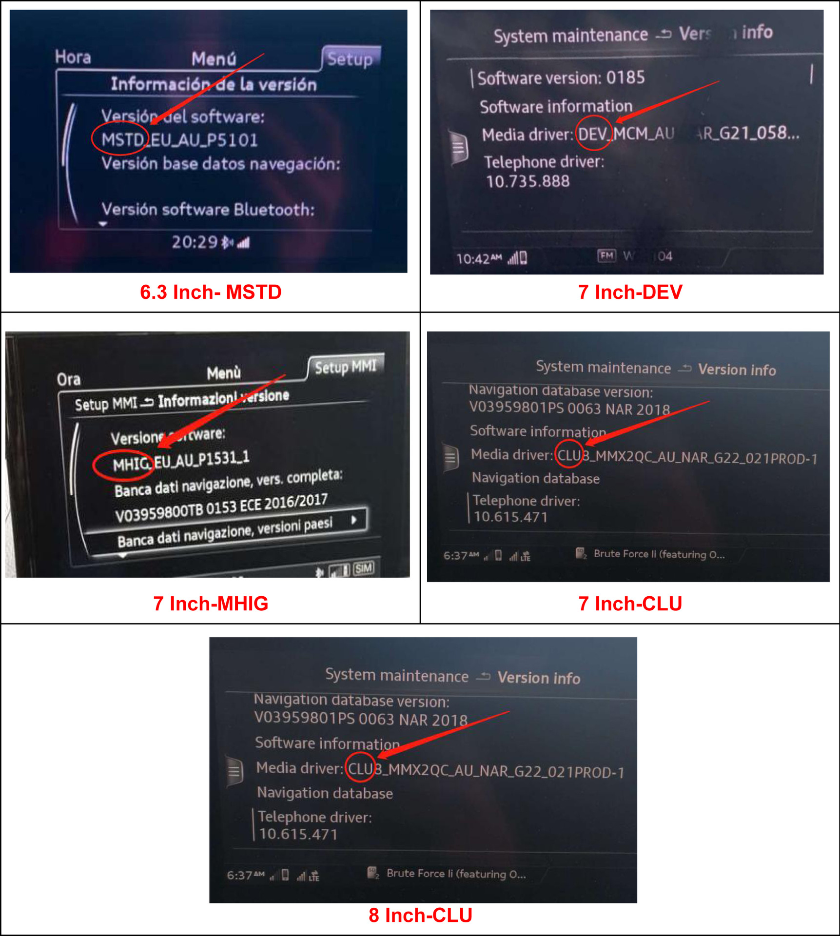 Lutuo car machine interconnection wireless CarPlay applies to Audi A3 2013-2018 decoder module