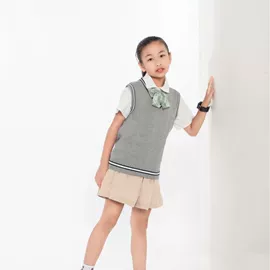 校服定制;童针织衫;童马甲
