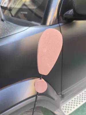 Exclamation Marks, Roof Antenna Decorations, Other Automotive Exterior Supplies - brown-exclamation-mark