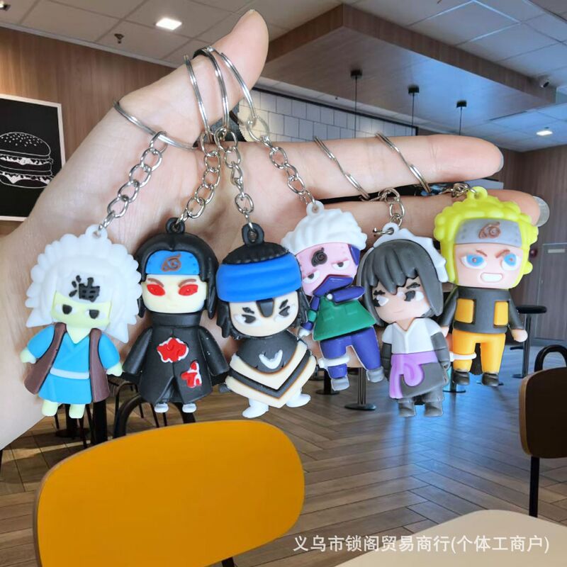 Naruto Keychain Blind Box Accessories Cartoon Naruto Kakashi Doll Pendant Car Key Chain Wholesale Naruto Keychain Blind Box Accessories Cartoon Naruto Kakashi Doll Pendant Car Key Chain Wholesale